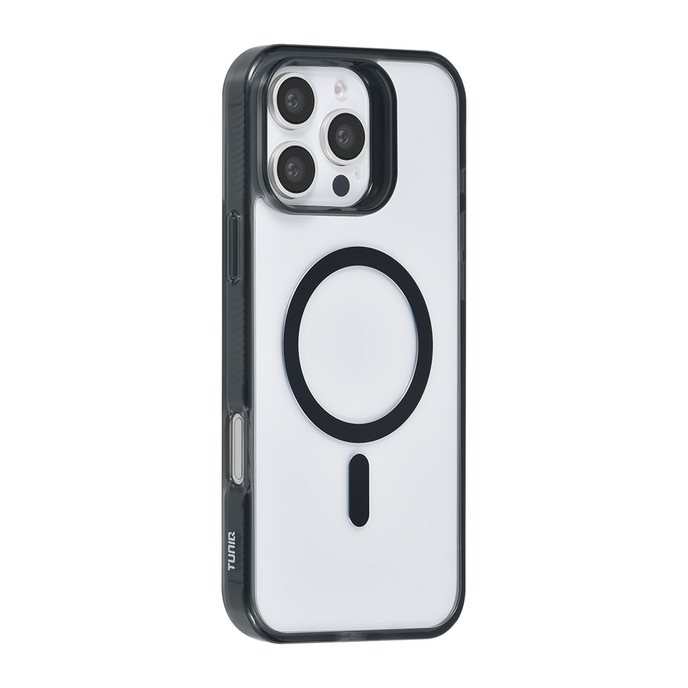 TUNIQ TUNIQ iPhone 16 Pro Max Backcover hoesje Magsafe silicone - Zwart, foto 2 van 6