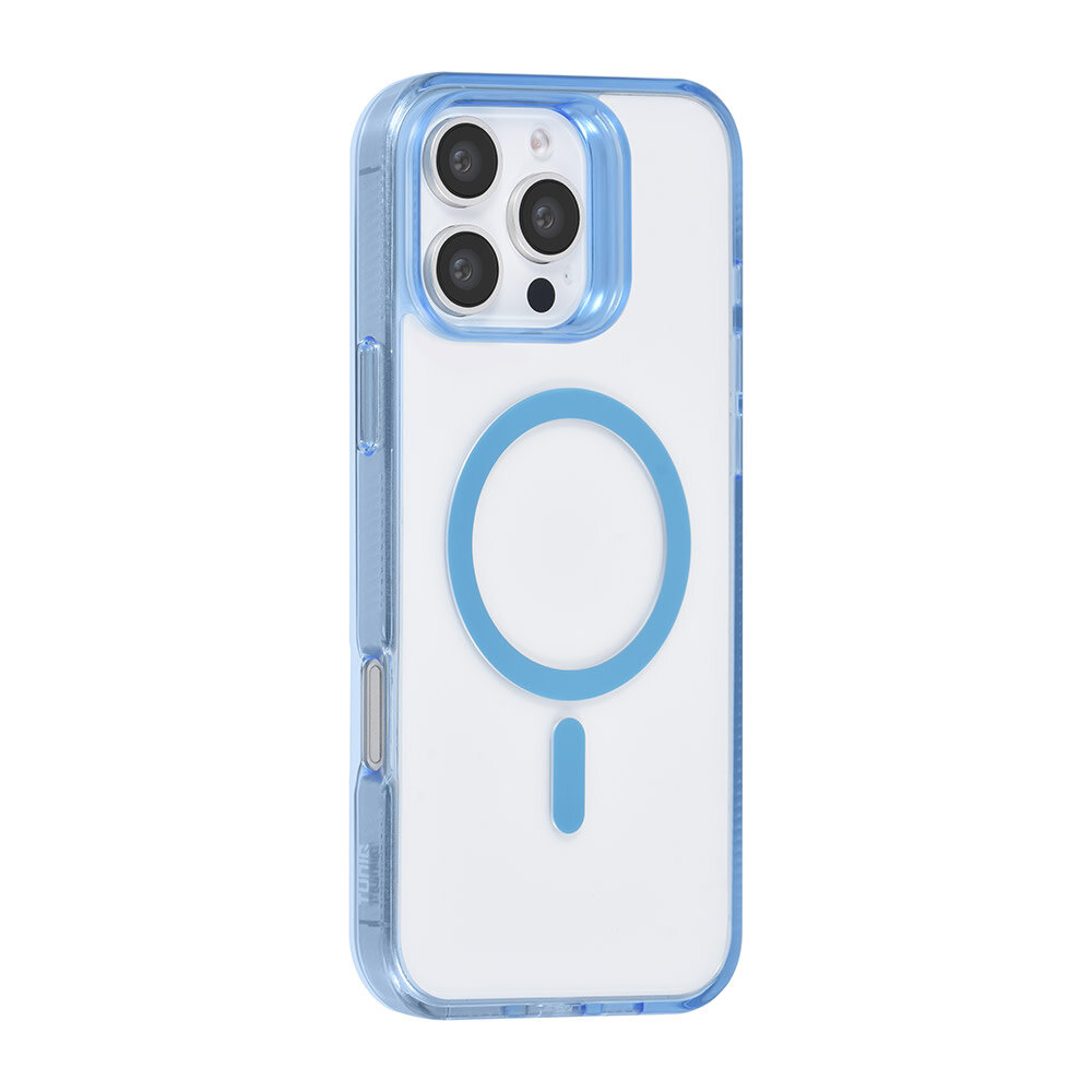 TUNIQ TUNIQ iPhone 16 Pro Max Back cover case - Magsafe silicone - Blue TUNIQ TUNIQ iPhone 16 Pro Max Back cover case - Magsafe silicone - Blue
