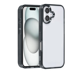 TUNIQ TUNIQ iPhone 16 Backcover hoesje Silicone - Zwart