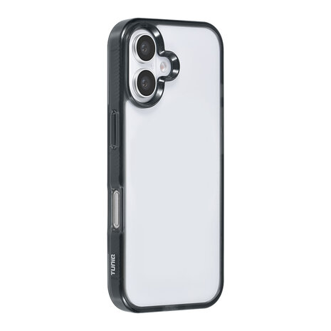 TUNIQ TUNIQ iPhone 16 Backcover hoesje Silicone - Zwart