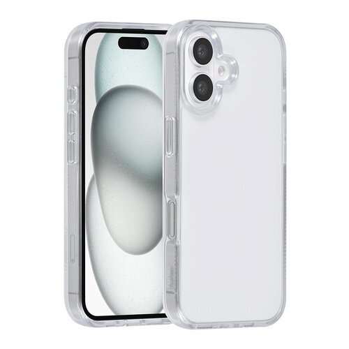 TUNIQ TUNIQ iPhone 16 Backcover hoesje Silicone - Wit