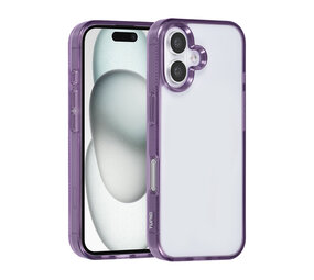 TUNIQ TUNIQ iPhone 16 Back cover case - Silicone - Purple