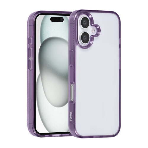 TUNIQ TUNIQ iPhone 16 Backcover hoesje Silicone - Paars