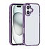 TUNIQ iPhone 16 Back cover coque Silicone - Violet