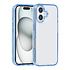 TUNIQ iPhone 16 Back-Cover hul - Silicone - Blau