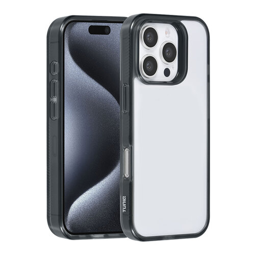 TUNIQ TUNIQ iPhone 16 Pro Back cover case - Silicone - Black