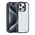 TUNIQ iPhone 16 Pro Backcover hoesje Silicone - Zwart