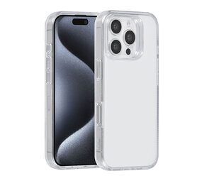 TUNIQ TUNIQ iPhone 16 Pro Back cover coque Silicone - Blanc