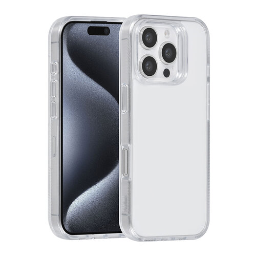 TUNIQ TUNIQ iPhone 16 Pro Backcover hoesje Silicone - Wit