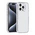 TUNIQ iPhone 16 Pro Back cover coque Silicone - Blanc