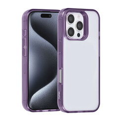 TUNIQ iPhone 16 Pro Back-Cover hul - Silicone - Lila