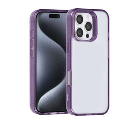 TUNIQ TUNIQ iPhone 16 Pro Back cover case - Silicone - Purple
