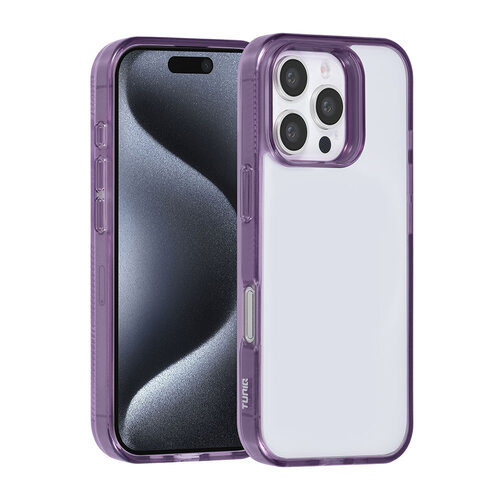 TUNIQ TUNIQ iPhone 16 Pro Back cover coque Silicone - Violet
