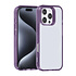 TUNIQ iPhone 16 Pro Backcover hoesje Silicone - Paars