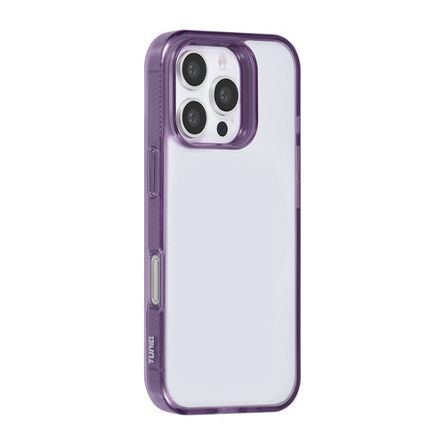 TUNIQ TUNIQ iPhone 16 Pro Back-Cover hul - Silicone - Lila