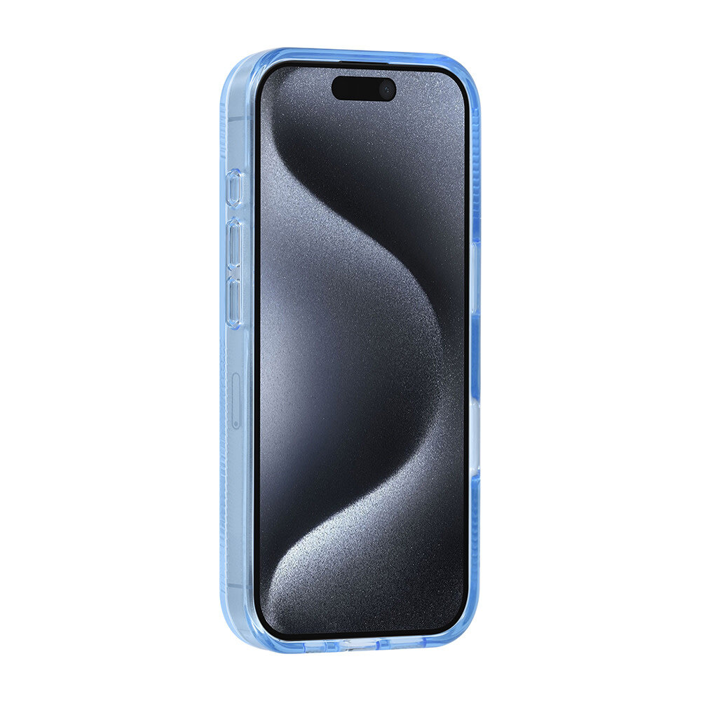 TUNIQ TUNIQ iPhone 16 Pro Back-Cover hul - Silicone - Blau