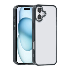 TUNIQ iPhone 16 Plus Back cover coque Silicone - Noir