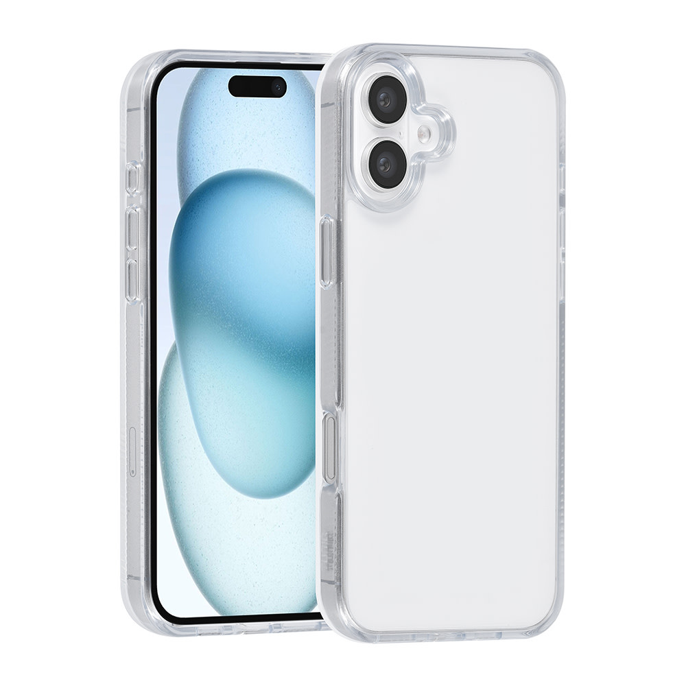 TUNIQ TUNIQ iPhone 16 Plus Backcover hoesje Silicone - Wit