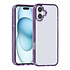 TUNIQ iPhone 16 Plus Back-Cover hul - Silicone - Lila