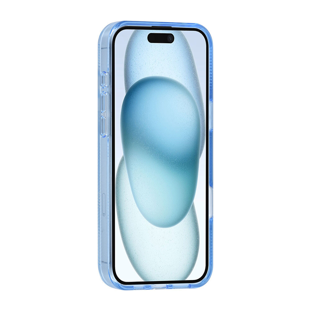 TUNIQ TUNIQ iPhone 16 Plus Back-Cover hul - Silicone - Blau