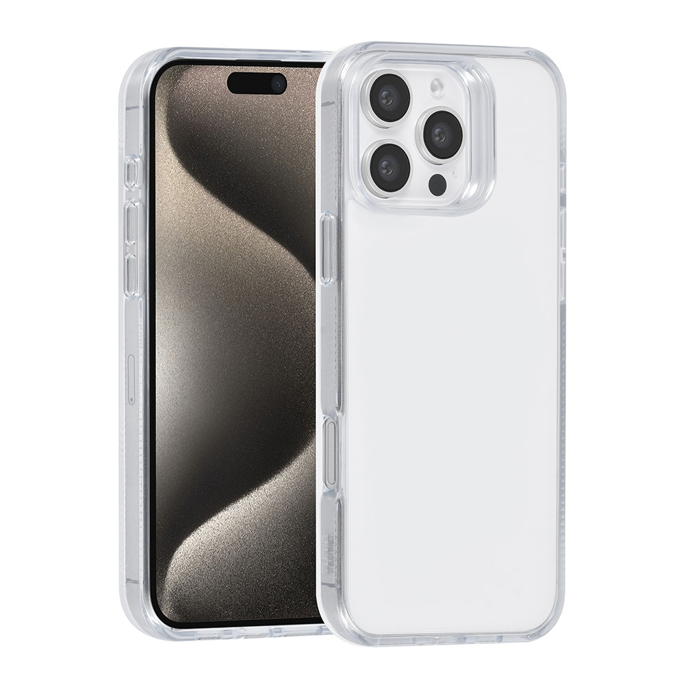 TUNIQ TUNIQ iPhone 16 Pro Max Backcover hoesje Silicone - Wit, foto 5 van 6