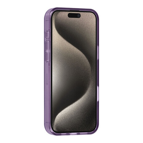 TUNIQ TUNIQ iPhone 16 Pro Max Back-Cover hul - Silicone - Lila TUNIQ TUNIQ iPhone 16 Pro Max Back-Cover hul - Silicone - Lila