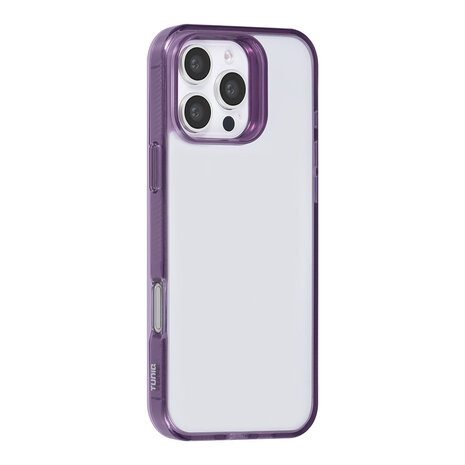TUNIQ TUNIQ iPhone 16 Pro Max Back-Cover hul - Silicone - Lila TUNIQ TUNIQ iPhone 16 Pro Max Back-Cover hul - Silicone - Lila