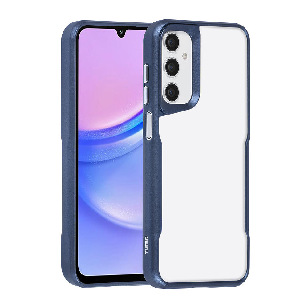 TUNIQ TUNIQ Galaxy A15 5G Backcover hoesje Silicone - DonkerBlauw