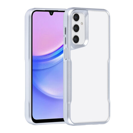 TUNIQ TUNIQ Galaxy A15 5G Back cover coque Silicone - Argent