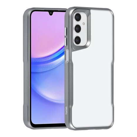 TUNIQ TUNIQ Galaxy A15 5G Back-Cover hul - Silicone - Grau