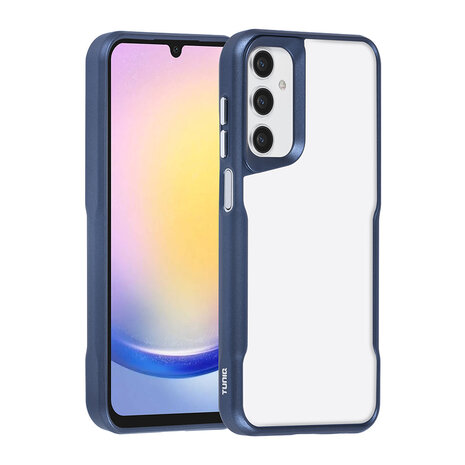 TUNIQ TUNIQ Galaxy A25 Back cover case - Silicone - Dark Blue