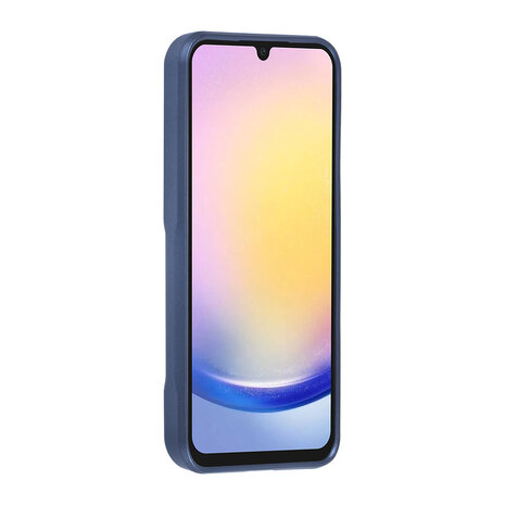 TUNIQ TUNIQ Galaxy A25 Backcover hoesje Silicone - DonkerBlauw