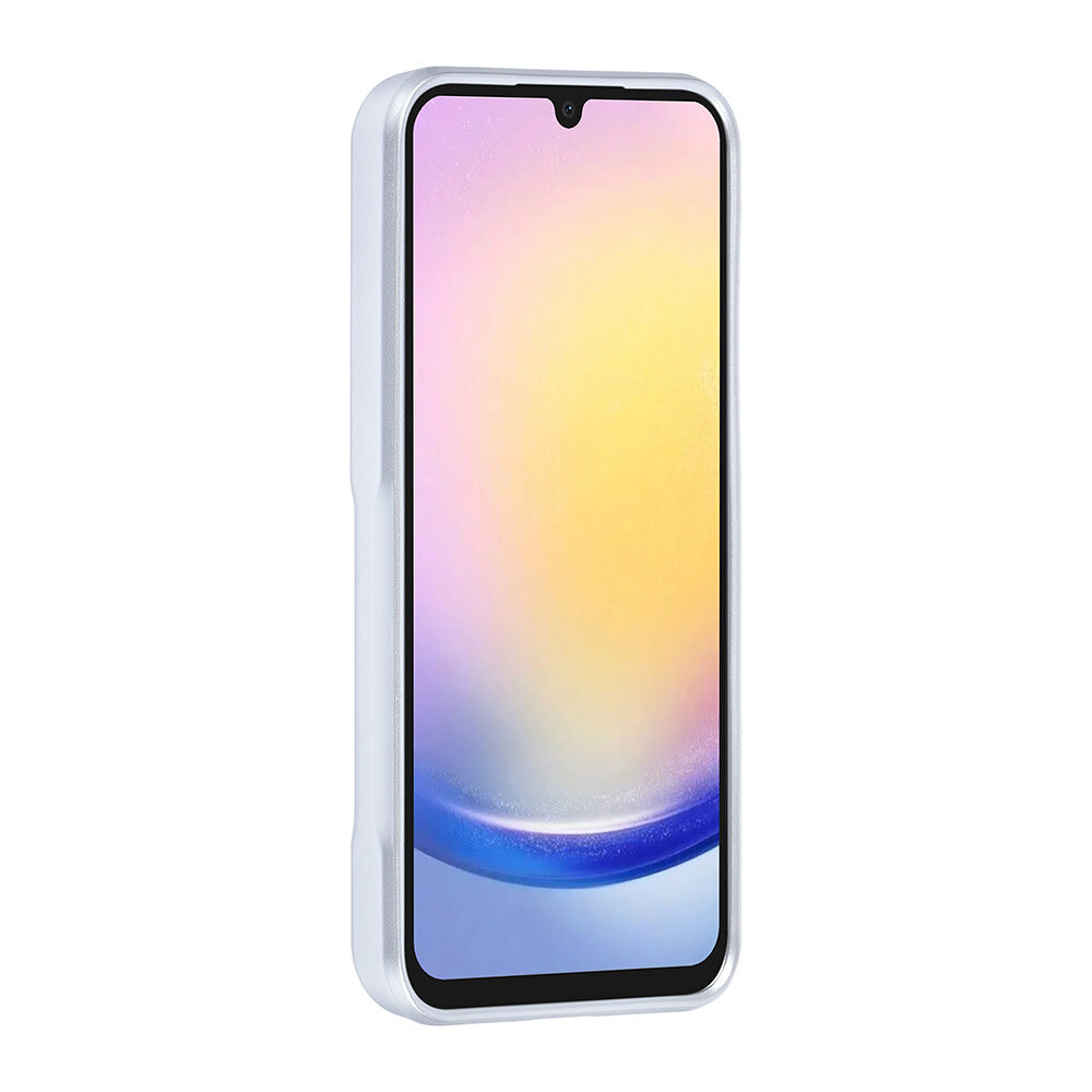 TUNIQ TUNIQ Galaxy A25 Back cover coque Silicone - Argent