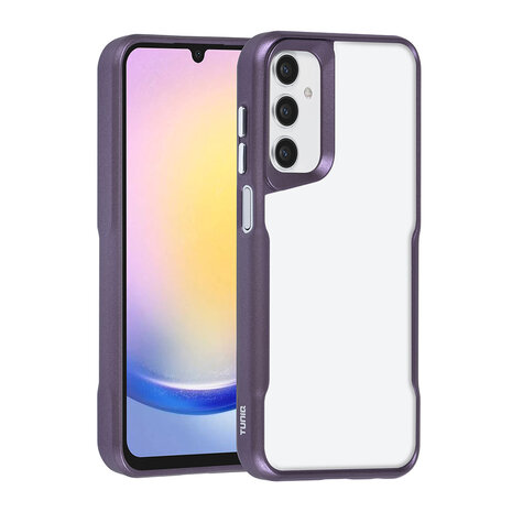 TUNIQ TUNIQ Galaxy A25 Backcover hoesje Silicone - Paars