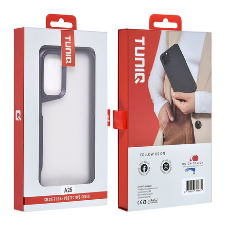 TUNIQ TUNIQ Galaxy A25 Back-Cover hul - Silicone - Lila