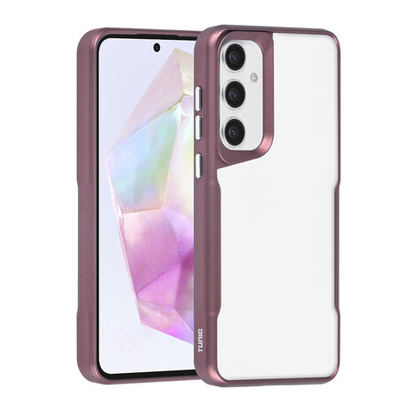 TUNIQ TUNIQ Galaxy A35 Back cover coque Silicone - Rouge