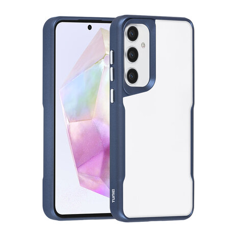 TUNIQ TUNIQ Galaxy A35 Back cover coque Silicone - Bleu foncé