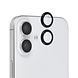 TUNIQ TUNIQ iPhone 16 Lens protector - Tempered glass - Black TUNIQ TUNIQ iPhone 16 Lens protector - Tempered glass - Black