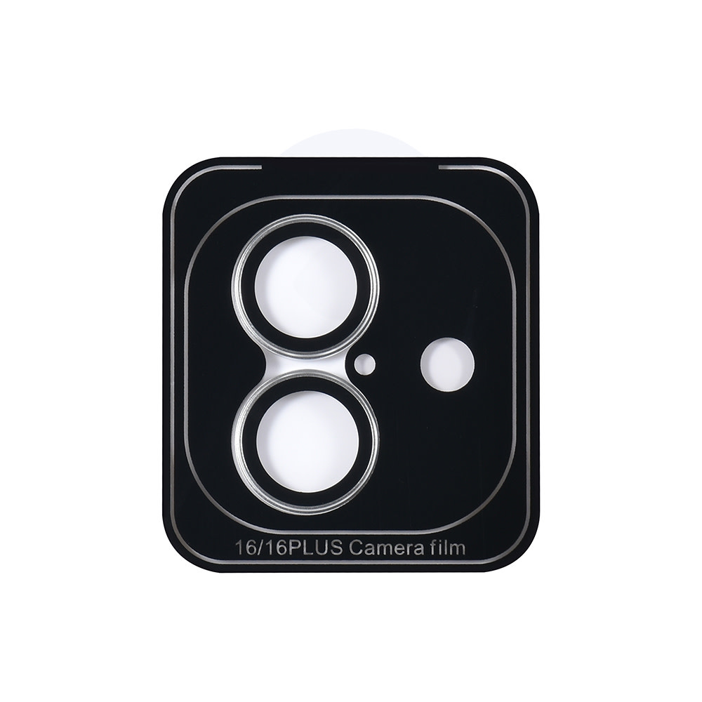 TUNIQ TUNIQ iPhone 16 Lens Protector Tempered glass - Zilver, foto 2 van 2