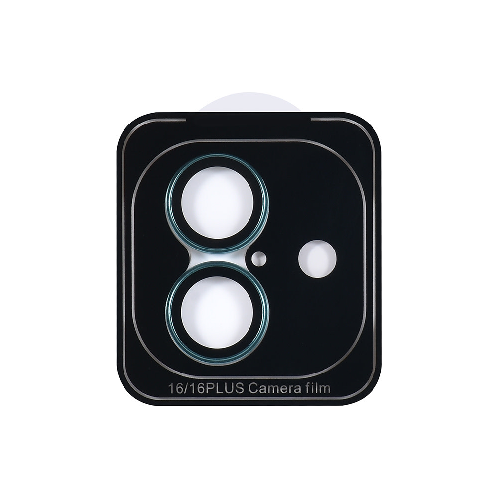 TUNIQ TUNIQ iPhone 16 Lens Protector Tempered glass - Groen, foto 2 van 2