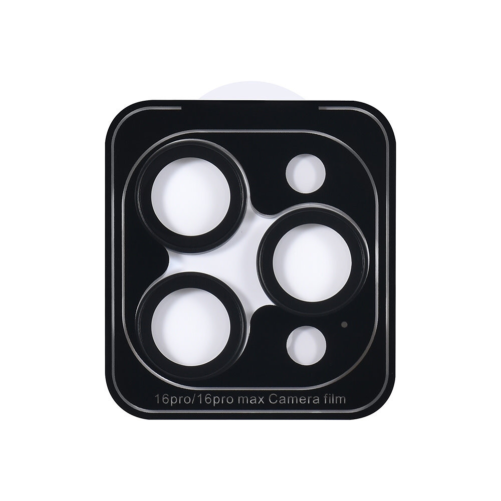 TUNIQ TUNIQ iPhone 16 Pro Lens Protector Tempered glass - Zwart TUNIQ TUNIQ iPhone 16 Pro Lens Protector Tempered glass - Zwart