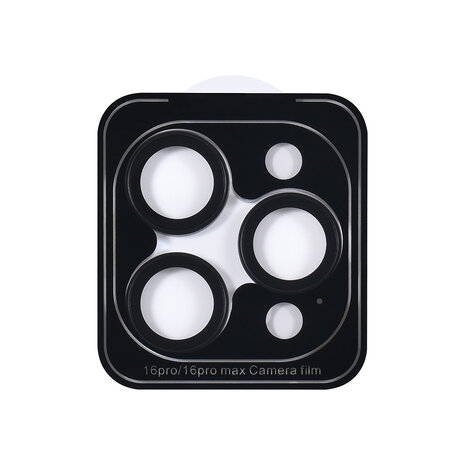 TUNIQ TUNIQ iPhone 16 Pro Lens Protector Tempered glass - Zwart TUNIQ TUNIQ iPhone 16 Pro Lens Protector Tempered glass - Zwart