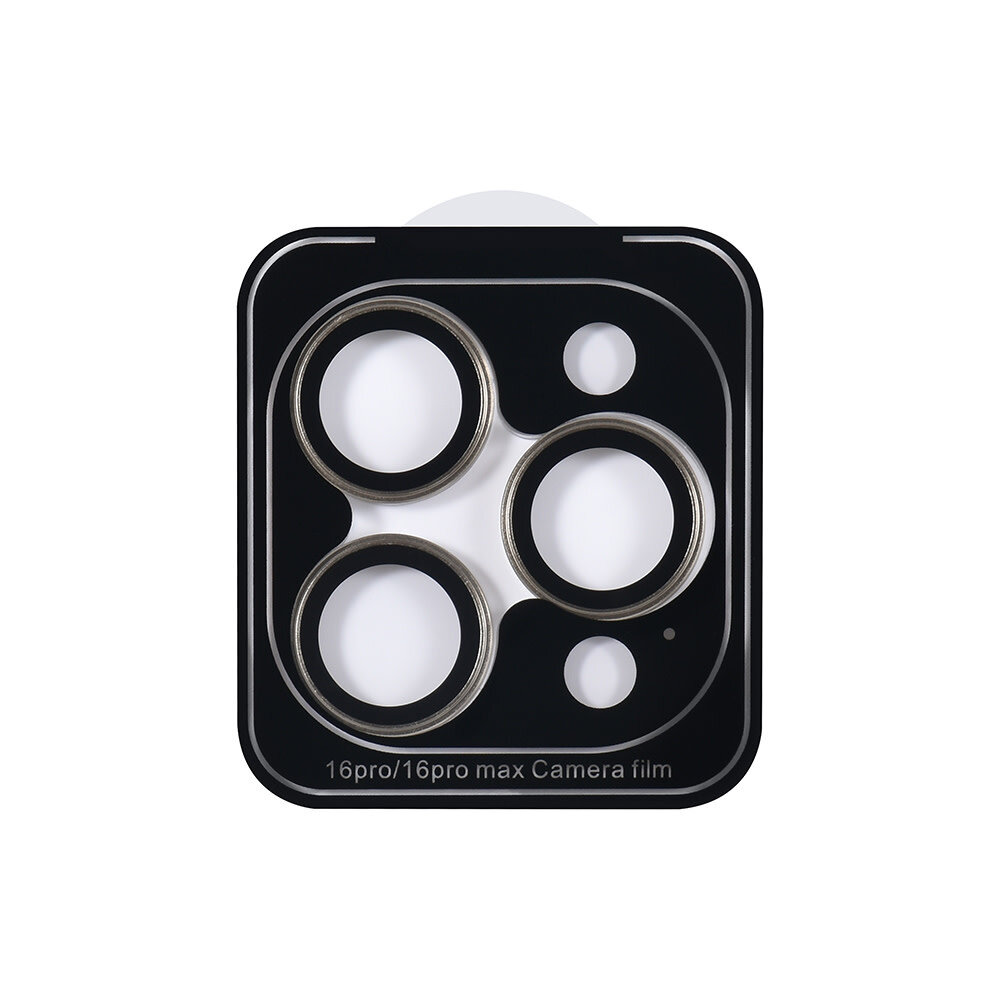 TUNIQ TUNIQ iPhone 16 Pro Lens protector - Tempered glass - Grey TUNIQ TUNIQ iPhone 16 Pro Lens protector - Tempered glass - Grey