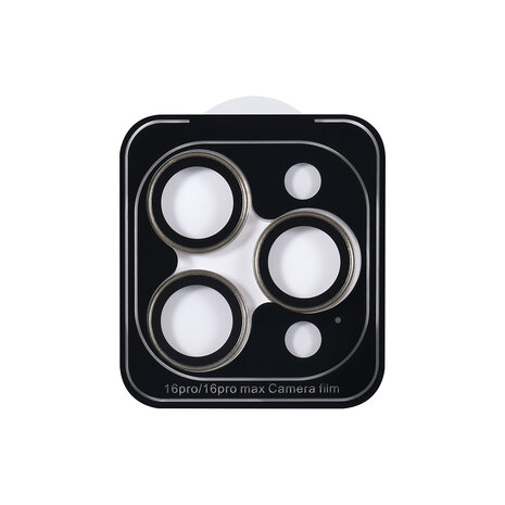 TUNIQ TUNIQ iPhone 16 Pro Lens protector - Tempered glass - Grey TUNIQ TUNIQ iPhone 16 Pro Lens protector - Tempered glass - Grey