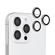 TUNIQ TUNIQ iPhone 16 Pro Lens Protector Tempered glass - Grijs TUNIQ TUNIQ iPhone 16 Pro Lens Protector Tempered glass - Grijs