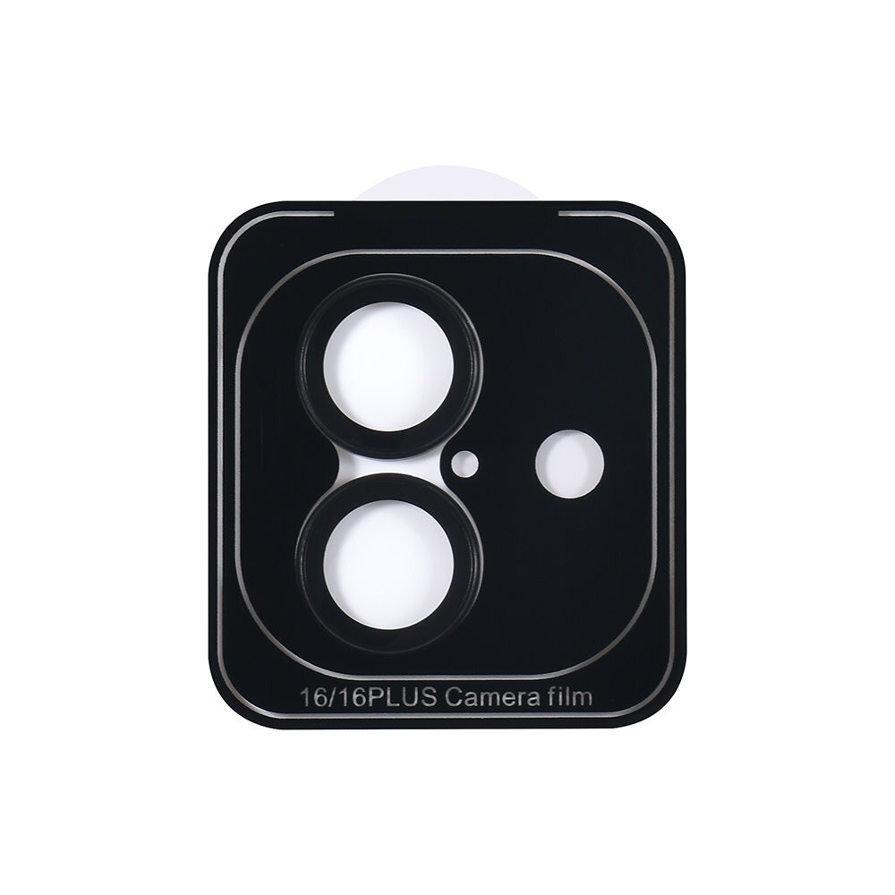 TUNIQ TUNIQ iPhone 16 Plus Lens Protector Tempered glass - Noir