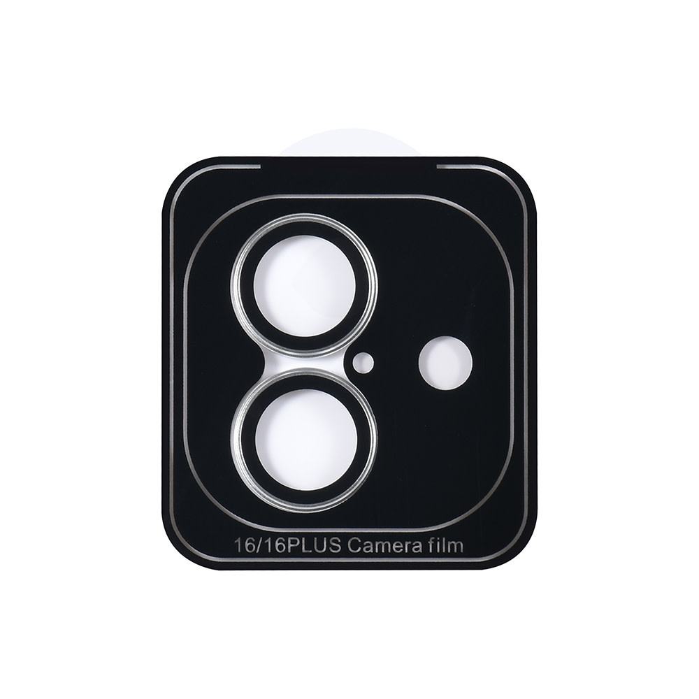 TUNIQ TUNIQ iPhone 16 Plus Lens Protector Tempered glass - Zilver, foto 2 van 2