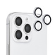 TUNIQ TUNIQ iPhone 16 Pro Max Lens protector - Tempered glass - Silver TUNIQ TUNIQ iPhone 16 Pro Max Lens protector - Tempered glass - Silver