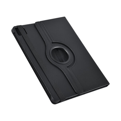 iPad Air 11(2024 & 2025) Book Case Tablethoes Rotatable - Zwart