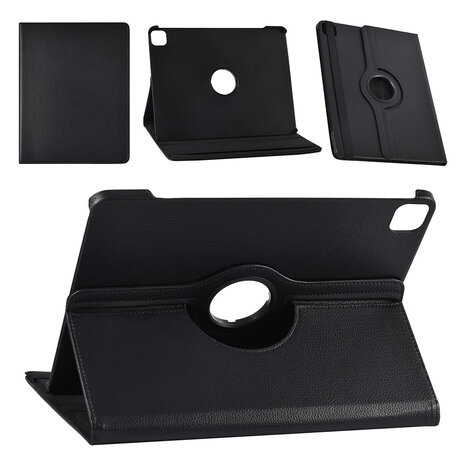 iPad Air 13(2024) Tablet Housse Rotatable - Noir iPad Air 13(2024) Tablet Housse Rotatable - Noir